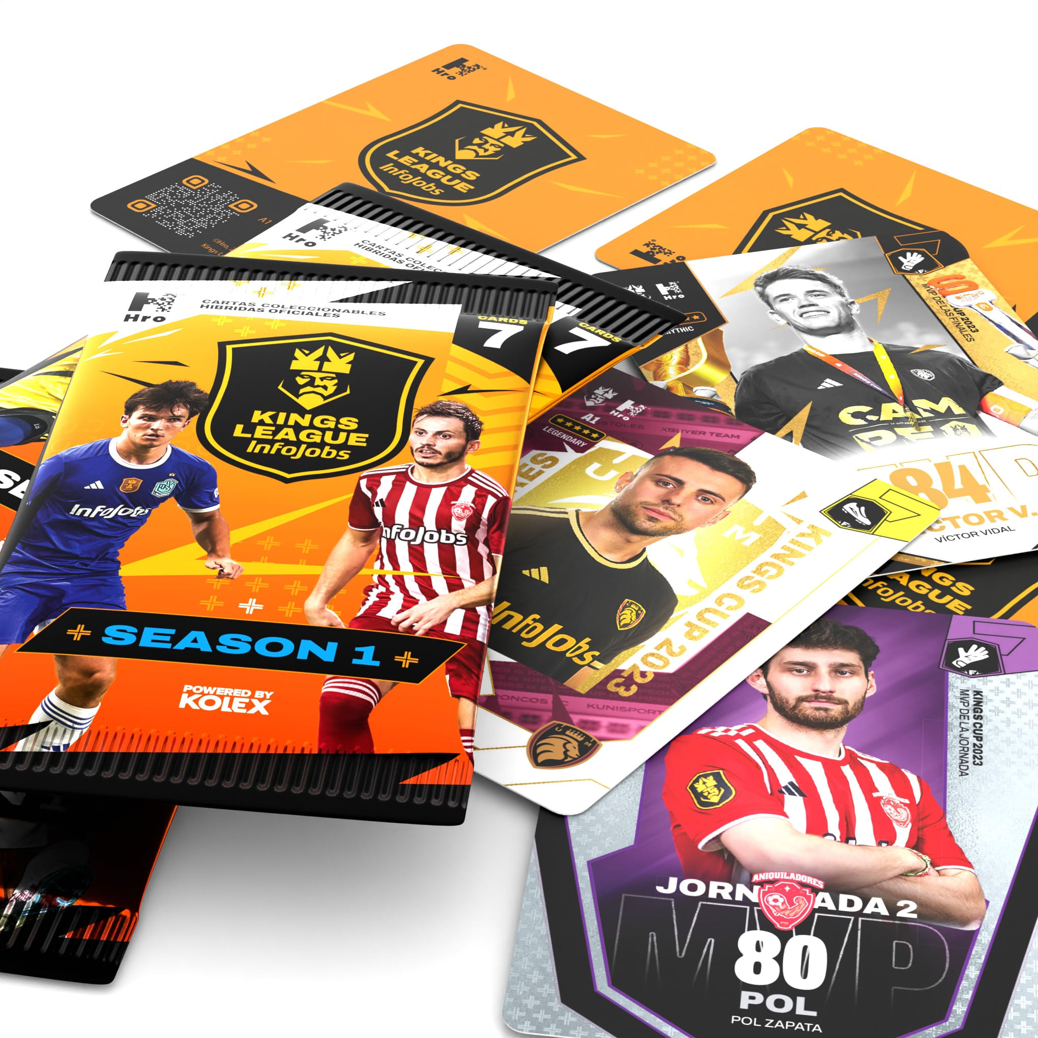 EL TRONO on X: 🎙️#KingsLeague  EXCLUSIVA 💣 📌 La Kings League lanzará  su propia colección de cartas (cromos) en 2024 📌 Además habrá unas  unidades limitadas de cromos que estarán firmados